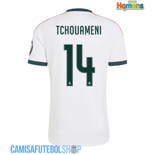 Camisa de time de futebol Real Madrid Aurelien Tchouameni #14 Replicas 1º Equipamento 2026-27 Manga Curta